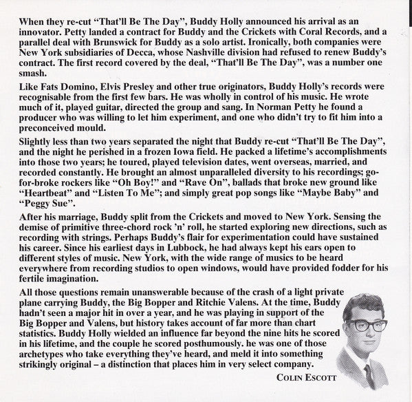 Buddy Holly : Oh Boy! 20 Big Ones (CD, Comp)
