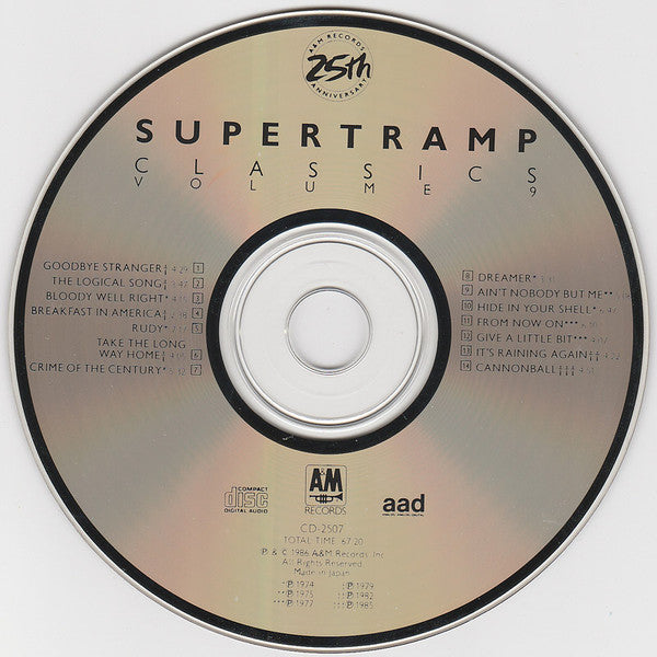 Supertramp : The Autobiography of Supertramp: Classics Volume 9 (CD, Comp, RM)