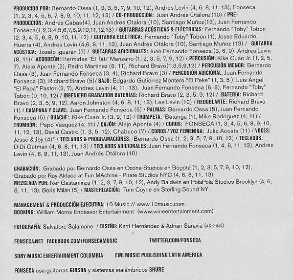 Fonseca (2) : Ilusión+ (CD, Album)