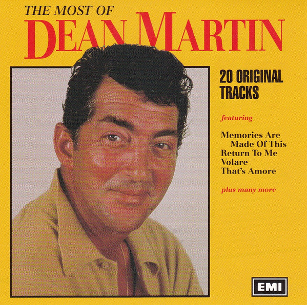 Dean Martin : The Most Of Dean Martin: 20 Original Tracks (CD, Comp)
