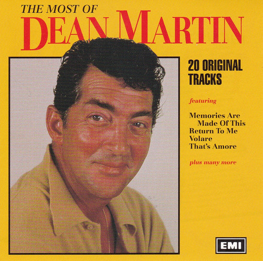 Dean Martin : The Most Of Dean Martin: 20 Original Tracks (CD, Comp)