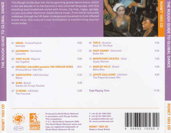 Various : The Rough Guide To Global Dance (CD, Comp, RP)
