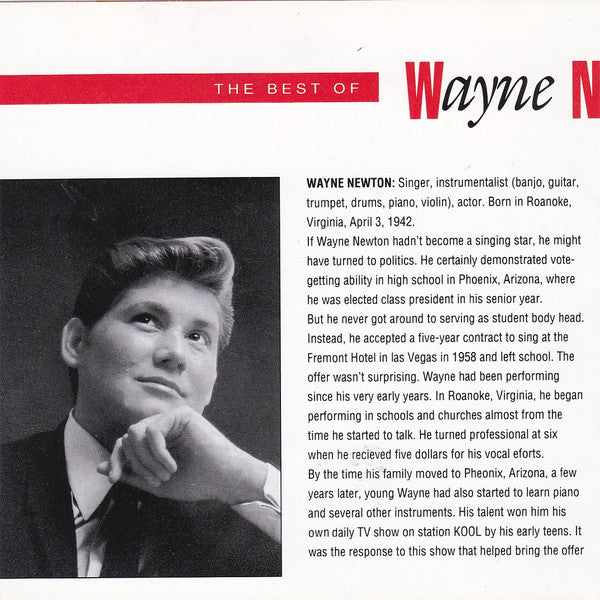 Wayne Newton : The Best Of Wayne Newton: 20 Original Tracks (CD, Comp)