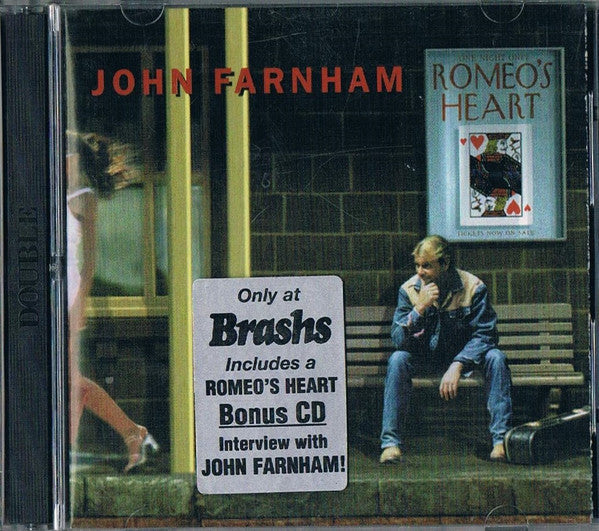 John Farnham : Romeo's Heart (2xCD, Album, Bra)