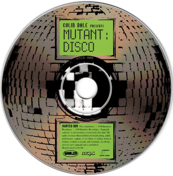 Colin Dale : Mutant Disco (CD, Comp)