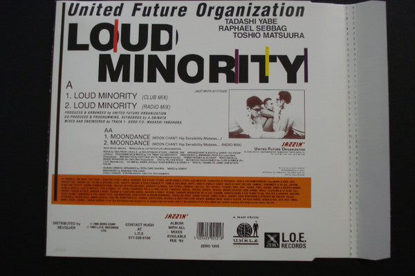 United Future Organization : Loud Minority (CD, Maxi, J-C)