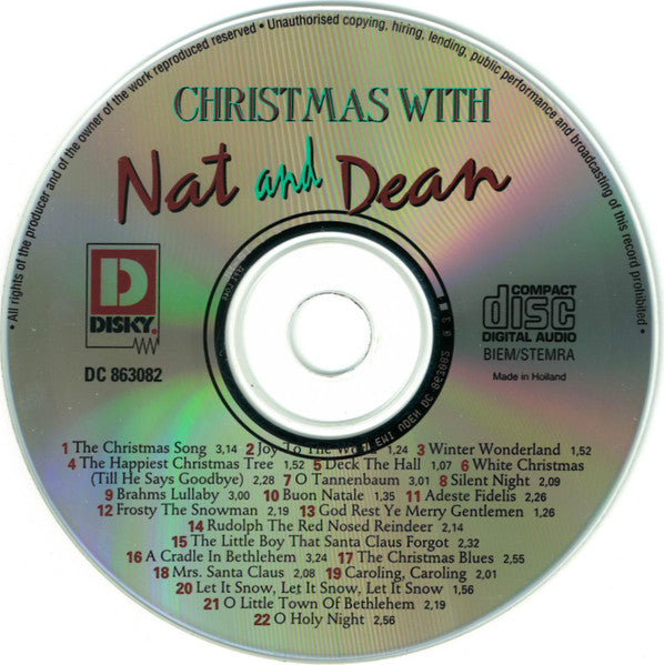 Nat King Cole & Dean Martin : Christmas With Nat And Dean (CD, Comp)