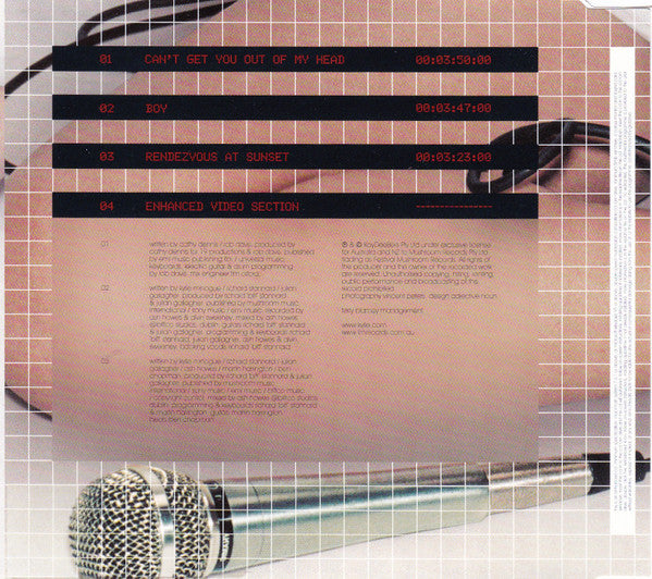 Kylie Minogue : Can't Get You Out Of My Head (CD, Single, Enh, CD1)