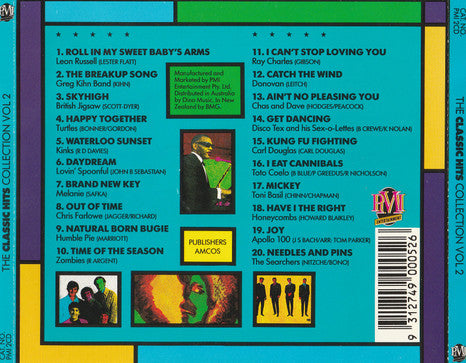 Various : Classic Hits Volume 2 (CD, Comp)