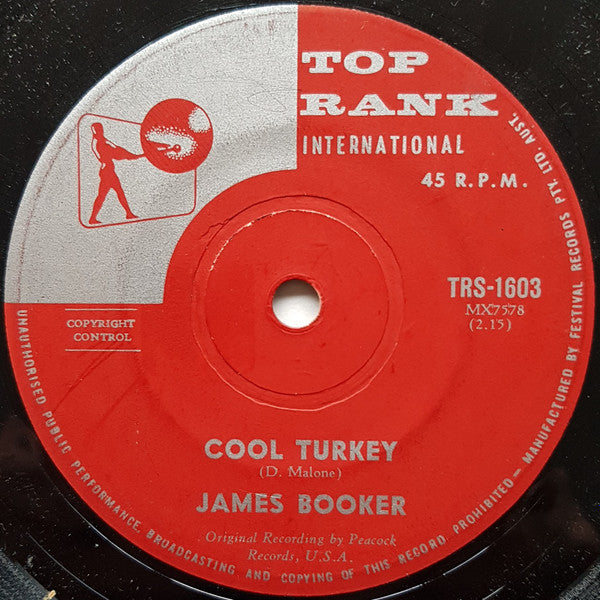 James Booker : Gonzo (7", Single)