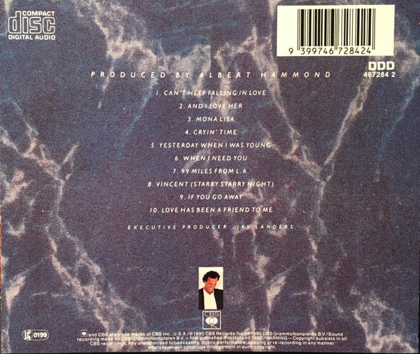 Julio Iglesias : Starry Night (CD, Album, RE)