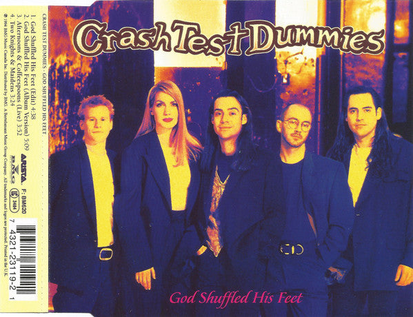 Crash Test Dummies : God Shuffled His Feet (CD, Single)
