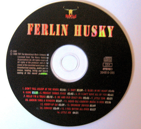 Ferlin Husky : Don't Fall Asleep At The Wheel (CD, Comp)