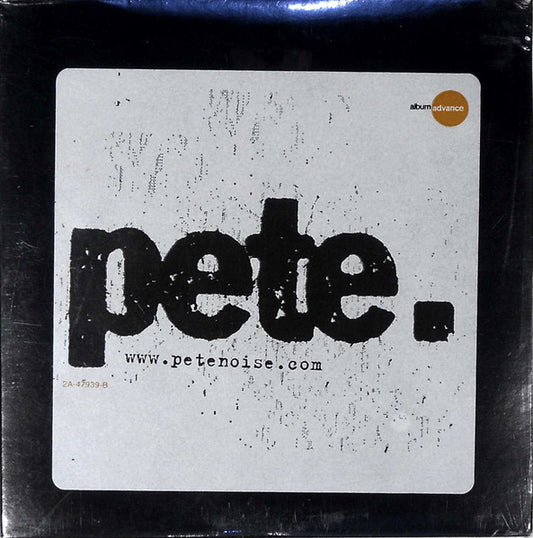 pete. : pete. (CD, Advance, Album, Promo)