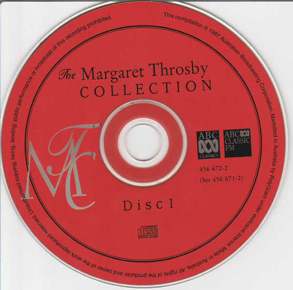Various : The Margaret Throsby Collection (2xCD, Comp)
