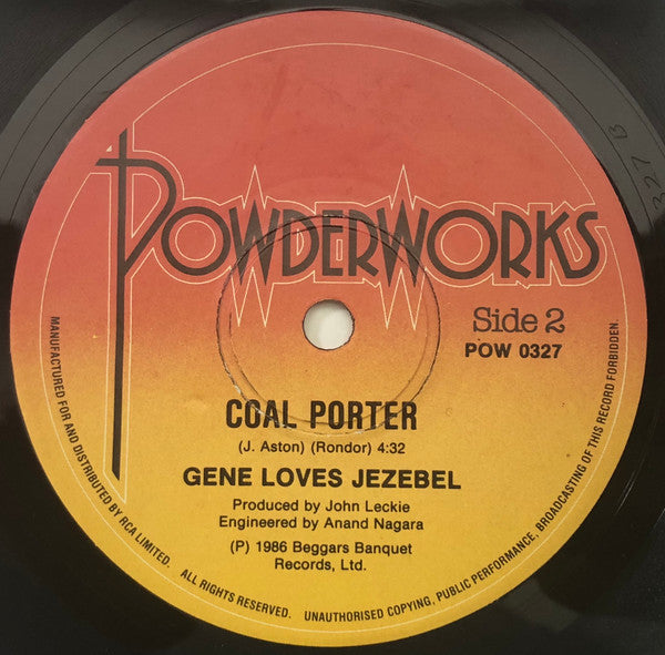 Gene Loves Jezebel : Worth Waiting For (7", Single)