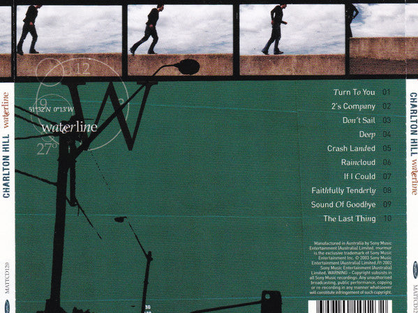 Charlton Hill : Waterline (CD, Album)