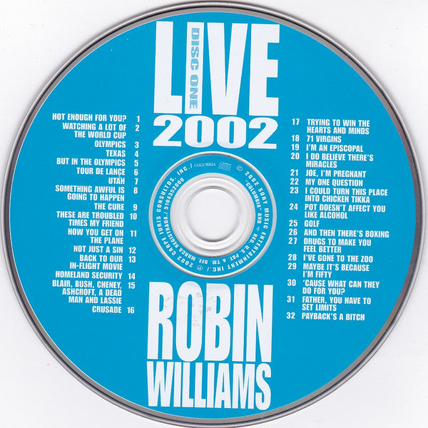 Robin Williams : Live 2002 (2xCD, Album)