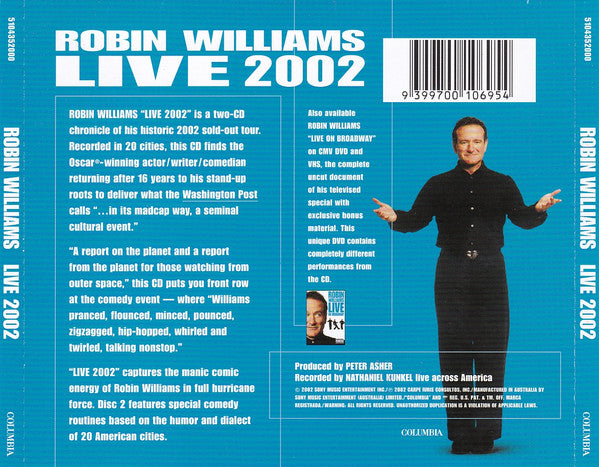 Robin Williams : Live 2002 (2xCD, Album)