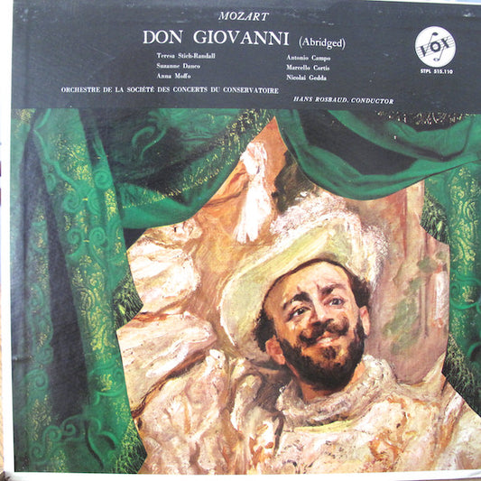 Mozart* : Don Giovanni (Abridged) (LP)
