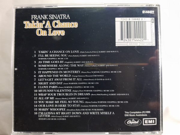 Frank Sinatra : Takin' A Chance On Love (CD, Comp)