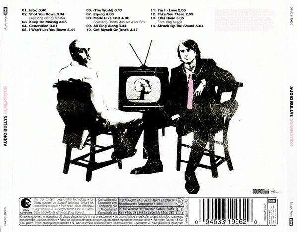 Audio Bullys : Generation (CD, Album, Copy Prot.)