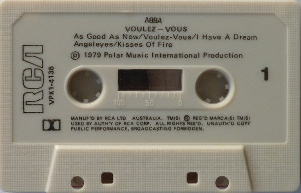 ABBA : Voulez-Vous (Cass, Album, RE, Dol)