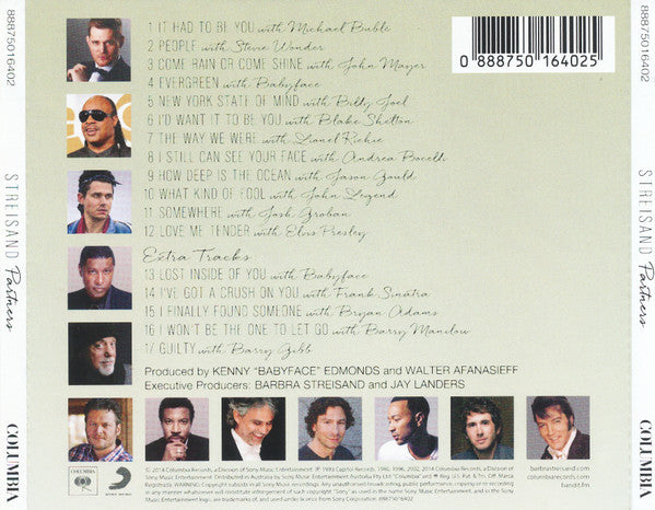 Streisand* : Partners (CD, Album, Jew)