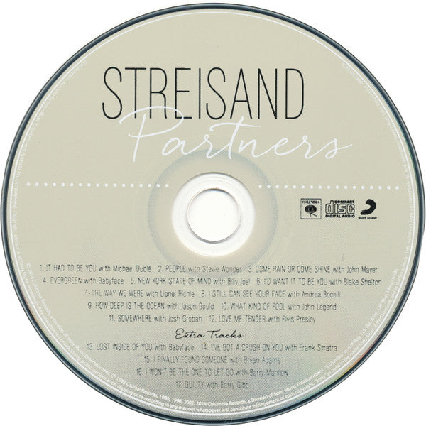 Streisand* : Partners (CD, Album, Jew)