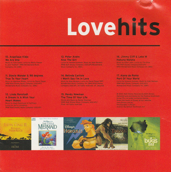 Various : Love Hits (CD, Comp)