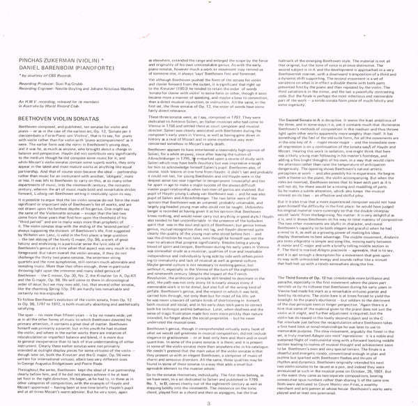 Beethoven* : Complete Violin Sonatas (5xLP, Album, Club, RE + Box)