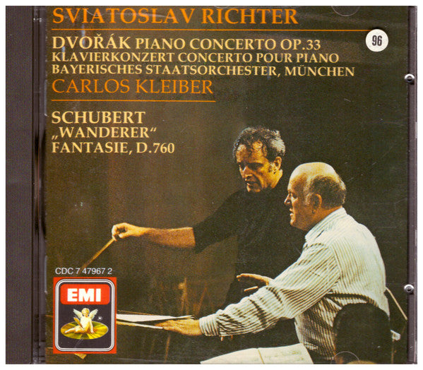 Dvořák*, Schubert* - Sviatoslav Richter, Bayerisches Staatsorchester, München*, Carlos Kleiber : Dvořák: Piano Concerto Op. 33 · Schubert: 'Wanderer" Fantasie, D. 760 (CD, Comp, RM)