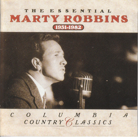 Marty Robbins : The Essential Marty Robbins 1951-1982 (2xCD, Comp, Mono, RP)