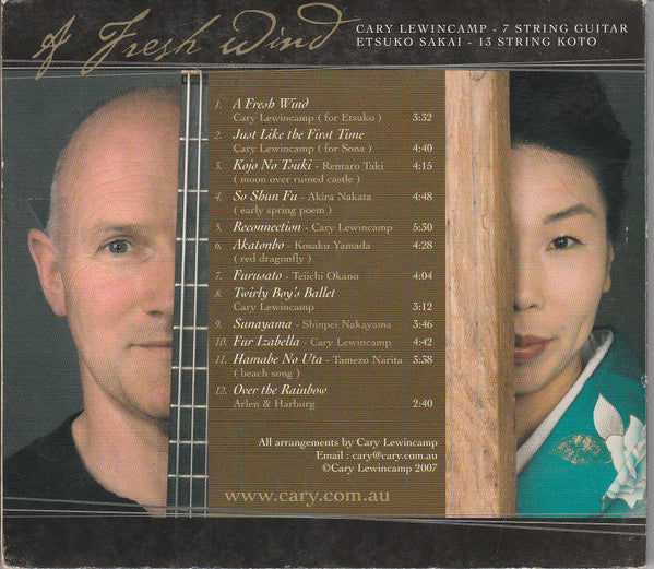 Cary Lewincamp & Etsuko Sakai : A Fresh Wind (CD, Album)