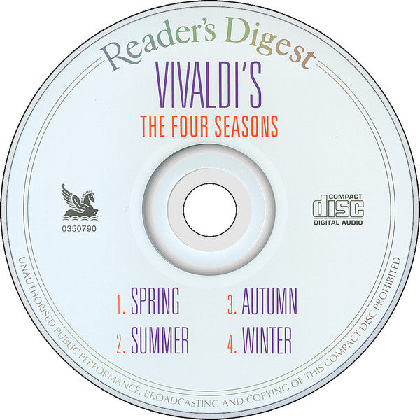 Antonio Vivaldi : Vivaldi's 'The Four Seasons' (CD, Album, RE, Sli)