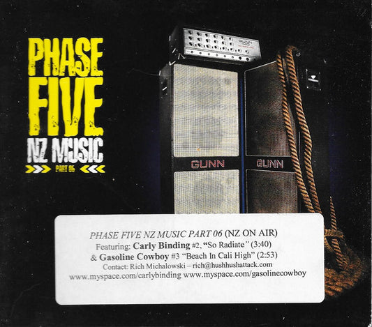 Various : Phase Five - NZ Music - Part 06 (CD, Comp, Enh, Promo)