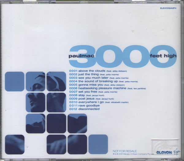 Paulmac : 3000 Feet High (CD, Album, Promo)