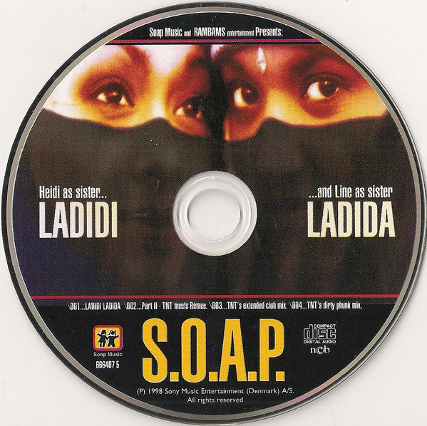 S.O.A.P. : Ladidi Ladida (CD, Single)