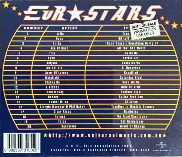Various : Eurostars (CD, Comp)