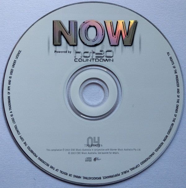 Various : Now 04 (CD, Comp)