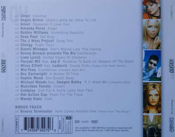 Various : Now 04 (CD, Comp)