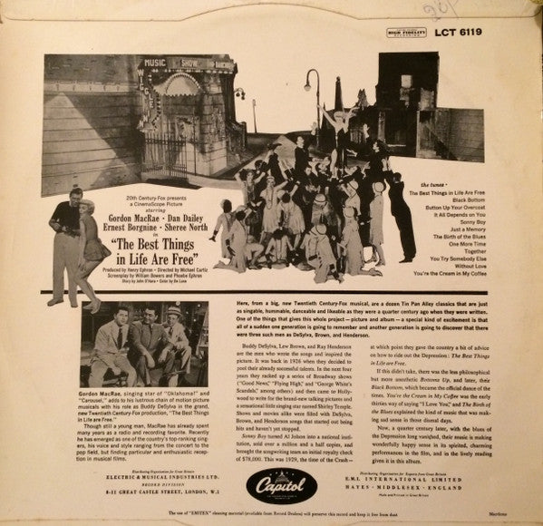 Gordon MacRae : The Best Things In Life Are Free (LP, Album, Mono)