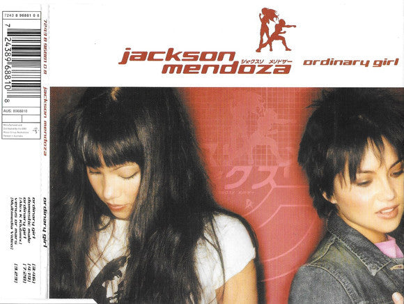 Jackson Mendoza : Ordinary Girl (CD, Single, Enh)