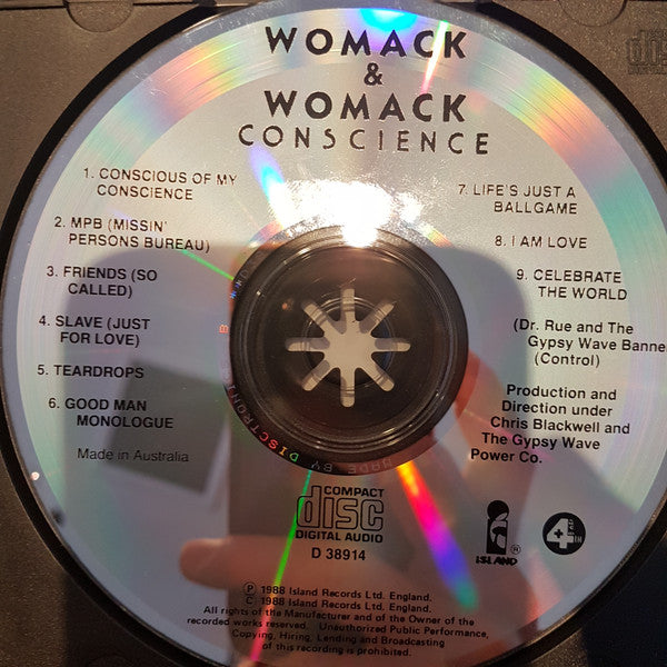 Womack & Womack : Conscience (CD, Album)
