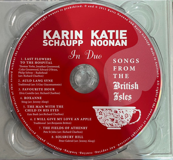 Katie Noonan, Karin Schaupp : In Duo - Songs From The British Isles (CD, Album, Dig)