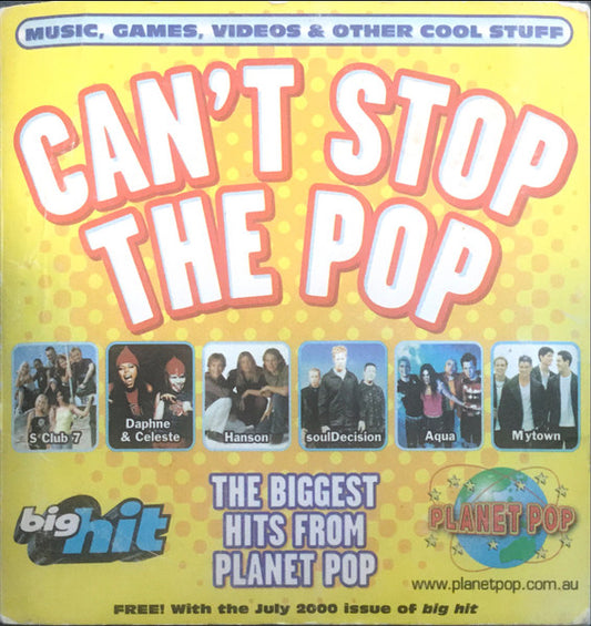 Various : Can’t Stop The Pop (CD, Comp, Enh, Promo)