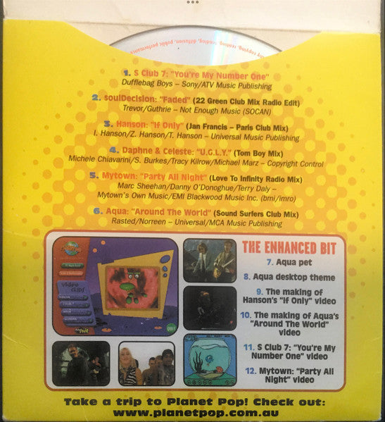 Various : Can’t Stop The Pop (CD, Comp, Enh, Promo)