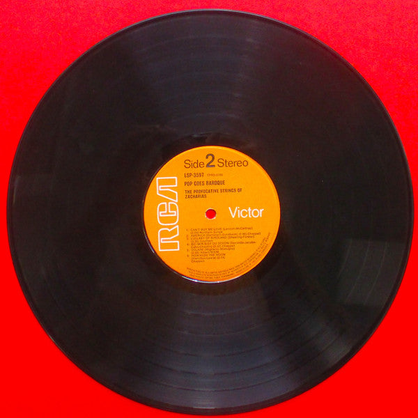 Helmut Zacharias Und Seine Verzauberten Geigen : Pop Goes Baroque (LP, Album, RE)