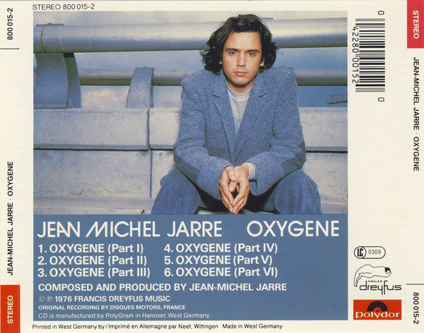 Jean Michel Jarre* : Oxygene (CD, Album, RP)