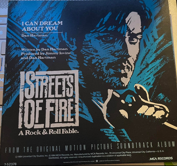 Dan Hartman / The Blasters : I Can Dream About You / Blue Shadows (7")